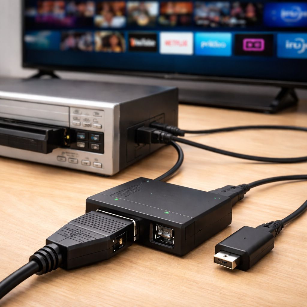How to Connect SCART to a Smart TV