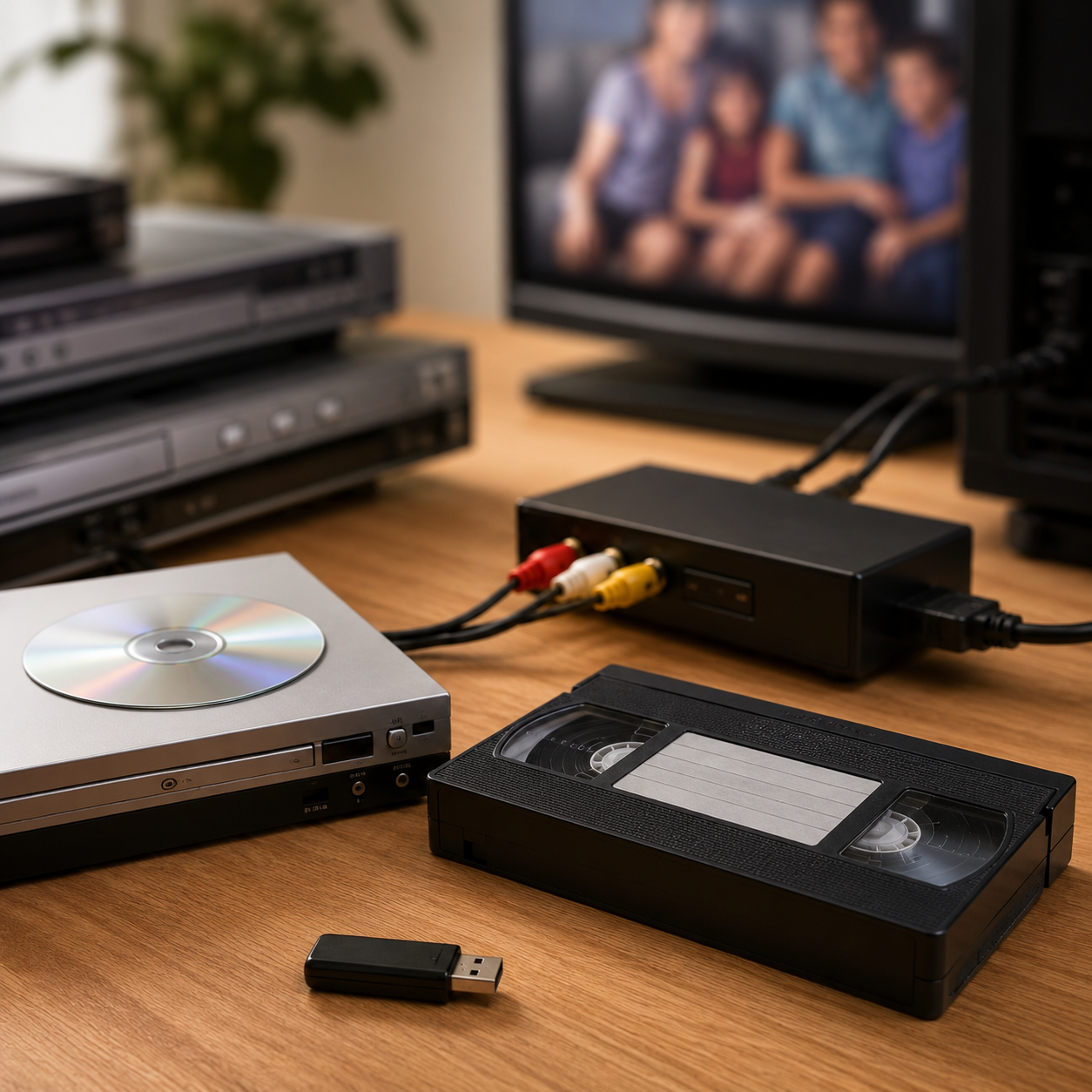 Is It Better to Transfer VHS to DVD or USB?
